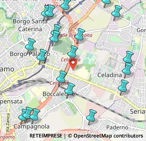Mappa Via Trieste, 24125 Bergamo BG, Italia (1.2835)