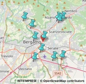 Mappa Via Trieste, 24125 Bergamo BG, Italia (3.48636)