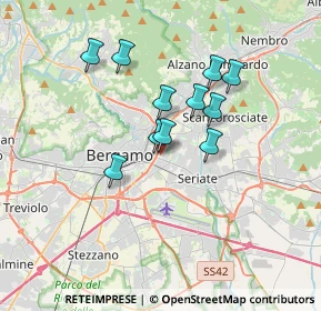 Mappa Via Trieste, 24125 Bergamo BG, Italia (2.72727)
