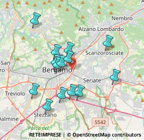 Mappa Via Borgo Palazzo, 24025 Bergamo BG, Italia (3.26357)