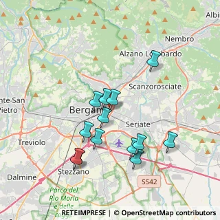 Mappa Via Borgo Palazzo, 24025 Bergamo BG, Italia (3.41154)