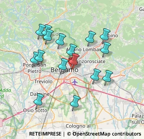 Mappa Via Borgo Palazzo, 24025 Bergamo BG, Italia (6.72438)