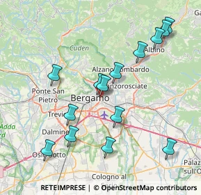 Mappa Via Borgo Palazzo, 24025 Bergamo BG, Italia (8.075)