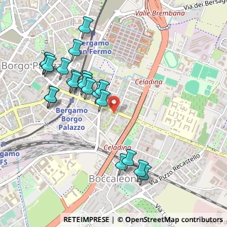 Mappa Via Borgo Palazzo, 24025 Bergamo BG, Italia (0.521)