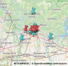 Mappa Via Borgo Palazzo, 24025 Bergamo BG, Italia (6.03167)