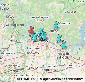 Mappa Via Borgo Palazzo, 24025 Bergamo BG, Italia (6.04833)