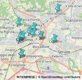 Mappa Via Borgo Palazzo, 24025 Bergamo BG, Italia (1.79308)