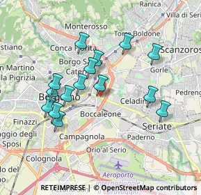 Mappa Via Borgo Palazzo, 24025 Bergamo BG, Italia (1.678)