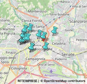 Mappa Via Borgo Palazzo, 24025 Bergamo BG, Italia (1.46)