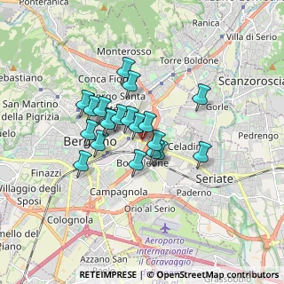 Mappa Via Borgo Palazzo, 24025 Bergamo BG, Italia (1.2435)