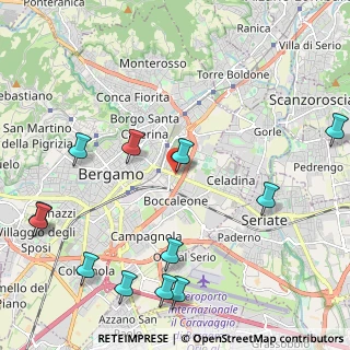 Mappa Via Borgo Palazzo, 24025 Bergamo BG, Italia (2.78583)