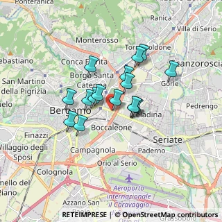 Mappa Via Borgo Palazzo, 24025 Bergamo BG, Italia (1.25)