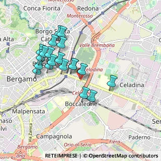 Mappa Via Borgo Palazzo, 24025 Bergamo BG, Italia (0.857)