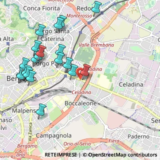 Mappa Via Borgo Palazzo, 24025 Bergamo BG, Italia (1.209)