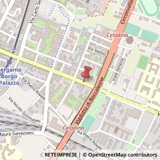 Mappa Via Borgo Palazzo,  116, 24125 Bergamo, Bergamo (Lombardia)