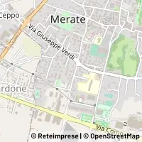 Hartă Merate