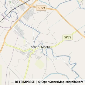 Mappa Torre di Mosto