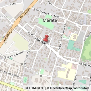 Mappa Viale verdi giuseppe 88, 23807 Merate, Lecco (Lombardia)