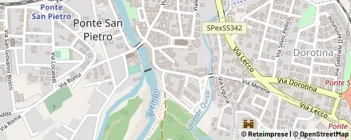Mappa Ponte San Pietro