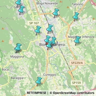Mappa Via dei Frassini, 28021 Borgomanero NO, Italia (2.29)