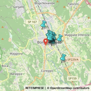 Mappa Via dei Frassini, 28021 Borgomanero NO, Italia (0.72111)