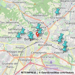 Mappa Via Malj Tabaiani, 24121 Bergamo BG, Italia (2)