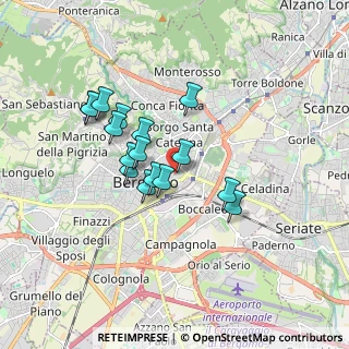 Mappa Via Malj Tabaiani, 24121 Bergamo BG, Italia (1.41625)