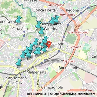 Mappa Via Malj Tabaiani, 24121 Bergamo BG, Italia (0.89765)