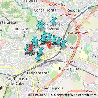 Mappa Via Malj Tabaiani, 24121 Bergamo BG, Italia (0.6375)
