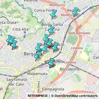 Mappa Via Malj Tabaiani, 24121 Bergamo BG, Italia (0.8875)