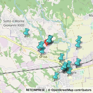 Mappa Via degli Artigiani, 24039 Sotto il Monte Giovanni XXIII BG, Italia (1.081)