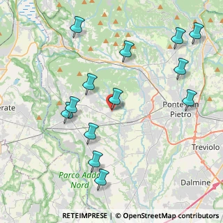 Mappa Via degli Artigiani, 24039 Sotto il Monte Giovanni XXIII BG, Italia (4.60077)