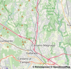 Mappa 21044 Cavaria con Premezzo VA, Italia (4.668)