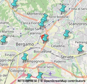 Mappa Via Arrigo Boito, 24125 Bergamo BG, Italia (2.70083)