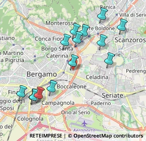 Mappa Via Arrigo Boito, 24125 Bergamo BG, Italia (2.05643)