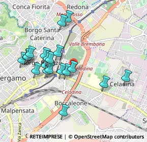 Mappa Via Arrigo Boito, 24125 Bergamo BG, Italia (0.911)