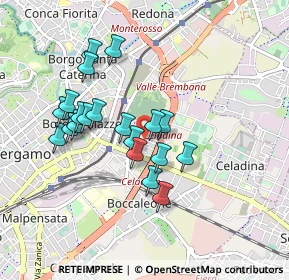 Mappa Via Arrigo Boito, 24125 Bergamo BG, Italia (0.784)