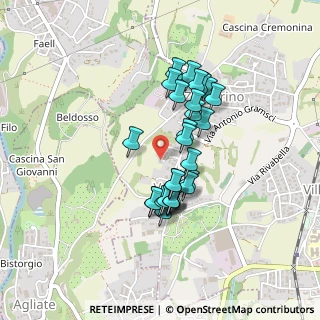 Mappa Via Don Dionigi Clerici, 20842 Besana in Brianza MB, Italia (0.35517)