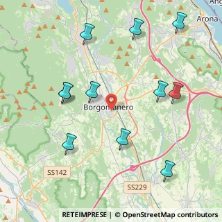 Mappa Via Antonio Rosmini, 28021 Borgomanero NO, Italia (4.68182)