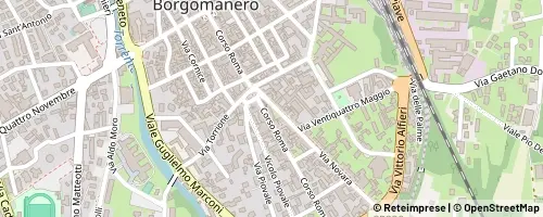 Mappa Borgomanero
