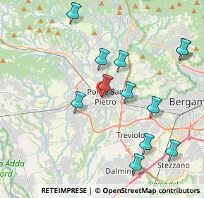 Mappa Via Locatelli Antonio, 24036 Ponte San Pietro BG, Italia (4.19417)