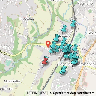 Mappa Via Porta Carlo, 23870 Cernusco Lombardone LC, Italia (0.44714)