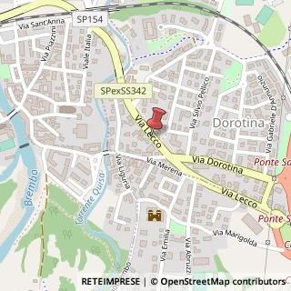 Mappa Via Lecco, 11, 24030 Mozzo, Bergamo (Lombardia)