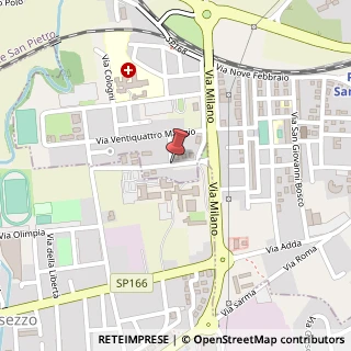 Mappa Via Camillo Berizzi,  4, 24036 Ponte San Pietro, Bergamo (Lombardia)