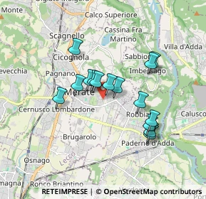 Mappa Merate, 23875 Merate LC, Italia (1.41333)