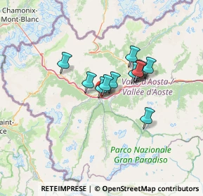 Mappa Strada Regionale n. 23 della Valsavarenche, 11018 Villeneuve AO, Italia (9.20417)