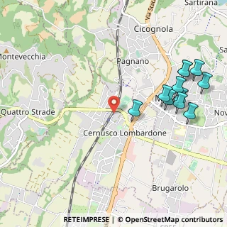 Mappa Via Lanfritto-Maggioni, 23870 Cernusco Lombardone LC, Italia (1.20909)