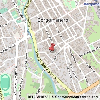 Mappa Via Torrione, 30, 28021 Borgomanero, Novara (Piemonte)