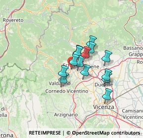 Mappa Via S. Marco, 36015 Schio VI, Italia (8.97357)