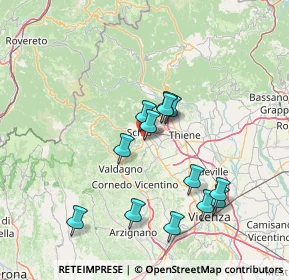 Mappa Via S. Marco, 36015 Schio VI, Italia (13.31846)